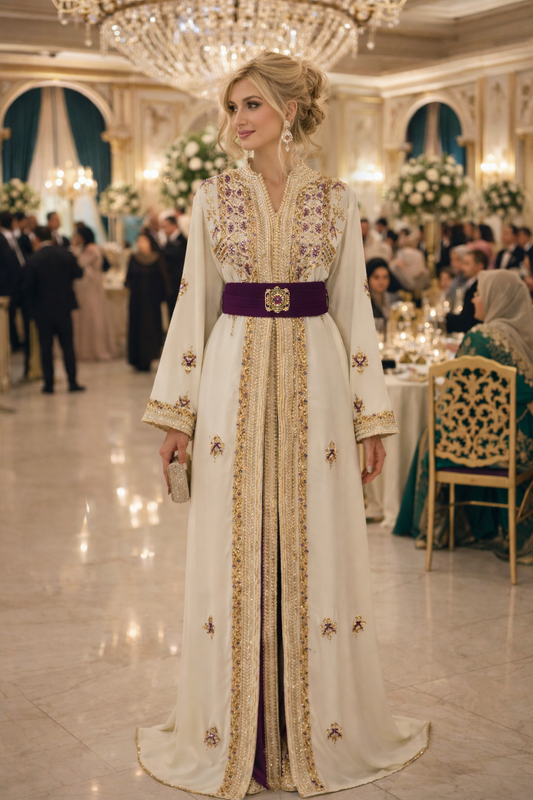 Femme_elegante_en_caftan_marocain_1 - ZEYNAYA PRESTIGE 