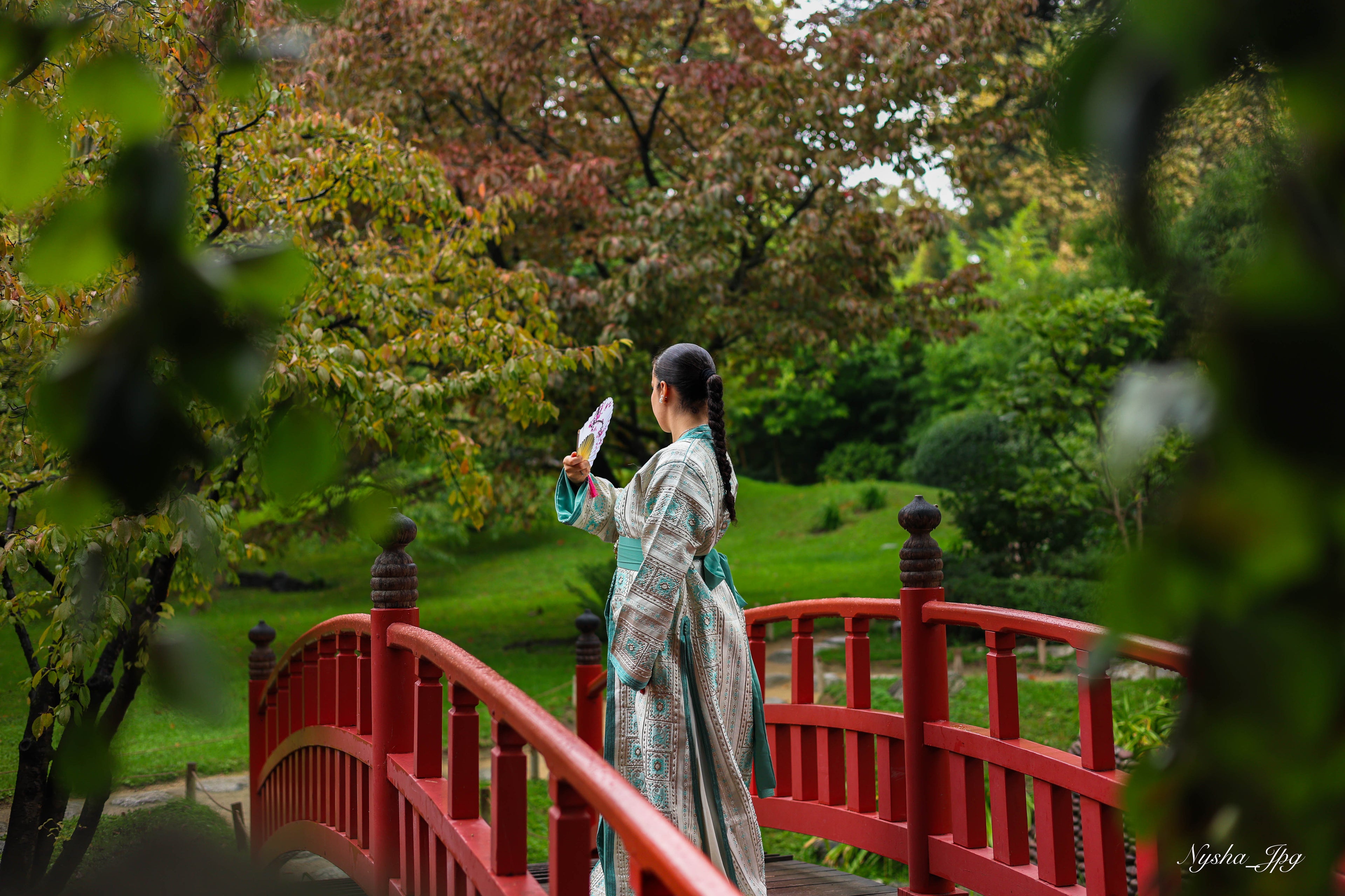 Takchita Brocard Vert Amande & Doré – ZEYNAYA Prestige