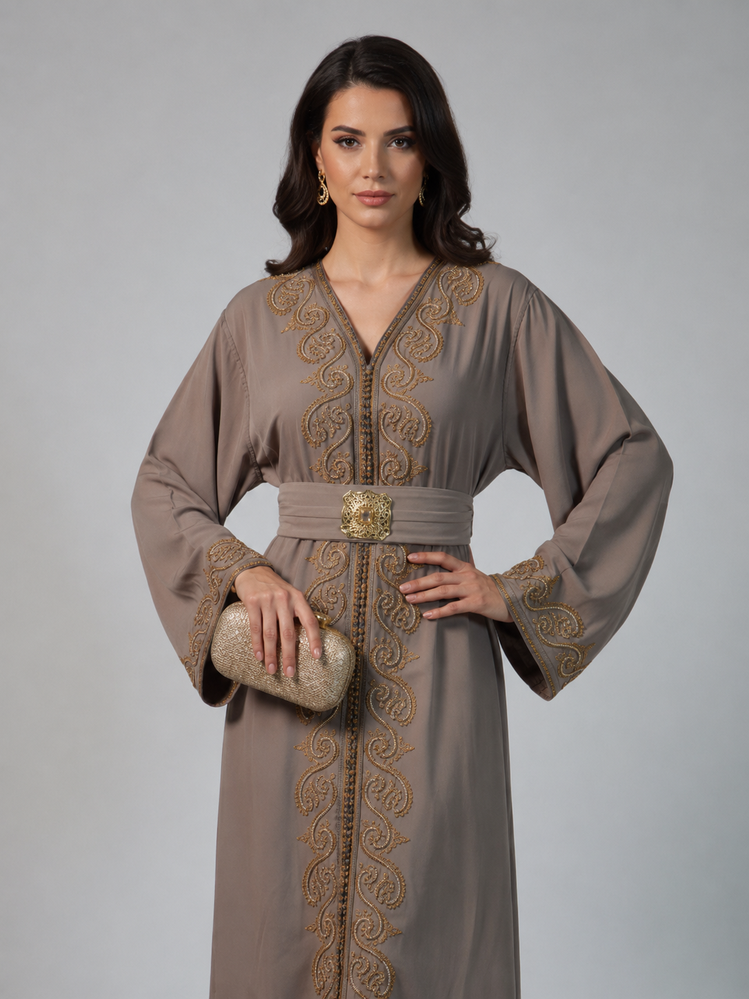 Caftan Soumaya Moka